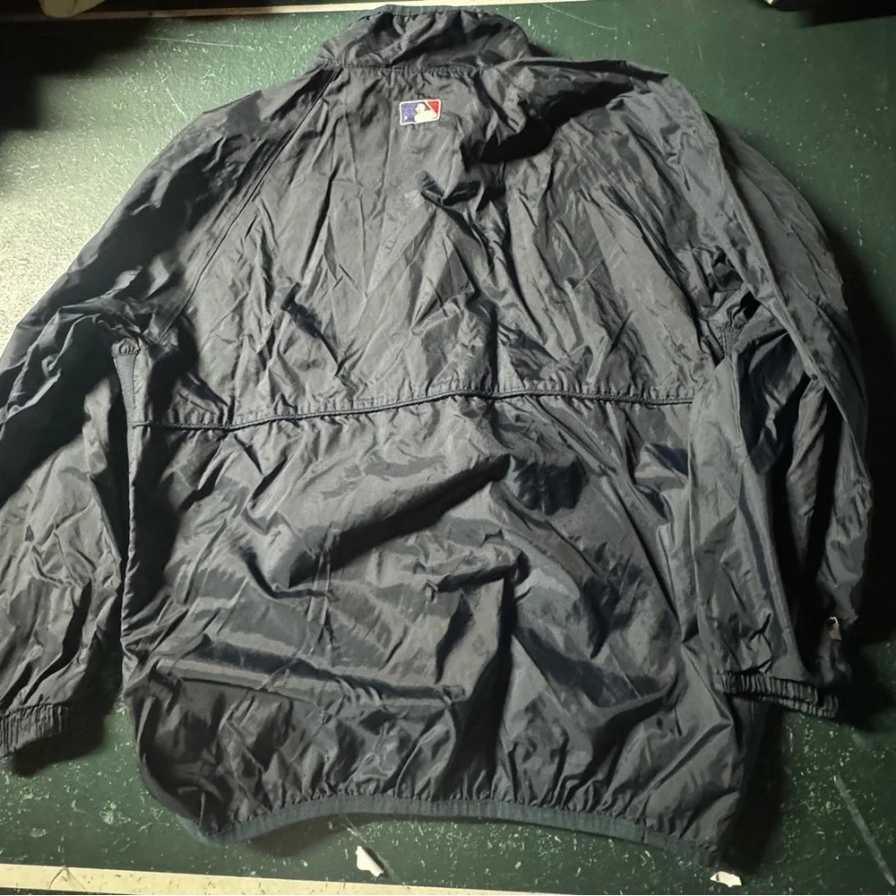 Vintage Youth Large MLB New York Yankees Lightweight 1/4 Zip Windbreaker